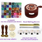 Wax Seal Kit, 48 Colors 1248 Pcs Sealing Beads, - Image 4