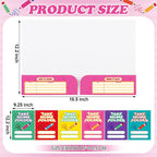 Outus 24 Pcs Take Home 2 Pocket Folders Letter Size Decorative File Folders - Image 2