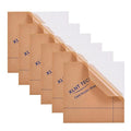 6 PCS White Cast Acrylic Opaque Plastic Sheet 8 x 8 Inch, by MaterialsParts