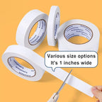 Double Sided Tape 1 Inch x 30 Yards, 3 Rolls Double-Sided Adhesive Tape - Image 5