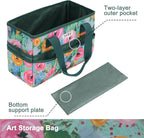 Art Storage Bag, Removable base plate, Open-top Tote - Image 7