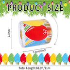 69Ft Christmas Light Bulb Bulletin Board Border Xmas Light - Image 2
