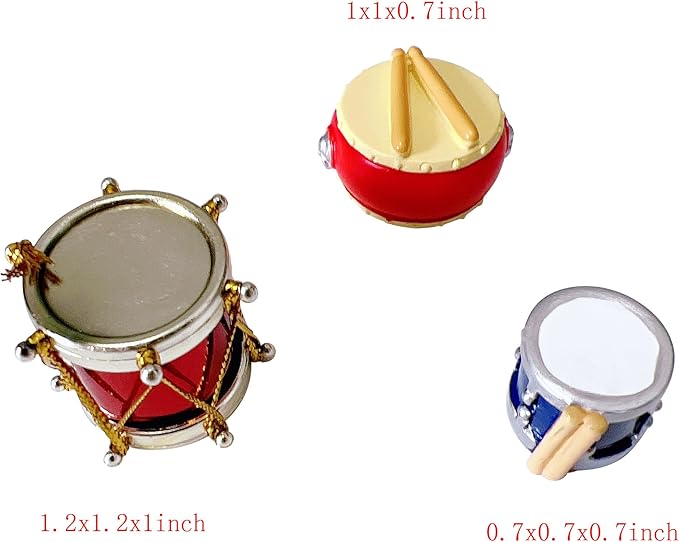 25pcs Mini Musical Instruments Decoration Piano Violin Trumpet Guitar Saxophone - Image 5
