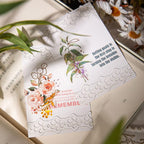 Yoksas 240Pcs Holographic Golden Foil Nature Flowers Plants Stickers - Image 5