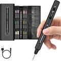 AM ARROWMAX Mini Engraving Pen, HollowCup Motor, 42 Bits by AMARROWMAX