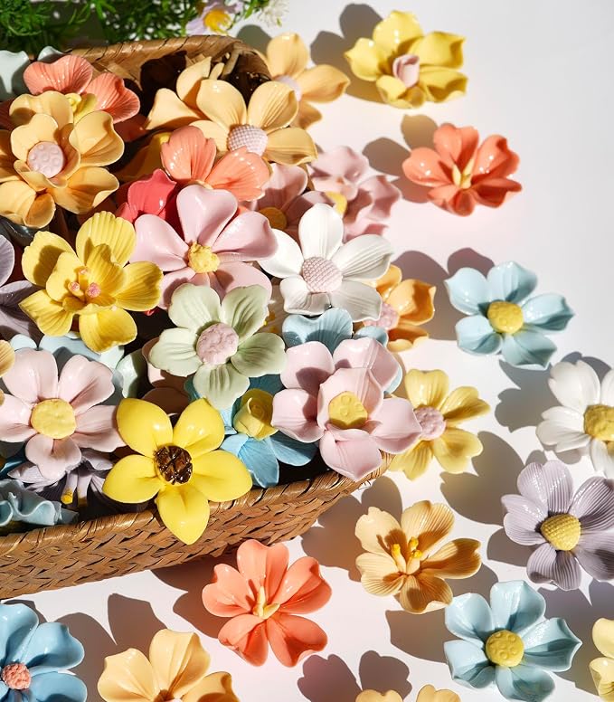 Lanyani 20 Glazed Ceramic Flower - Image 3