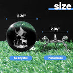 3D Sea Turtle Crystal Ball - Image 2