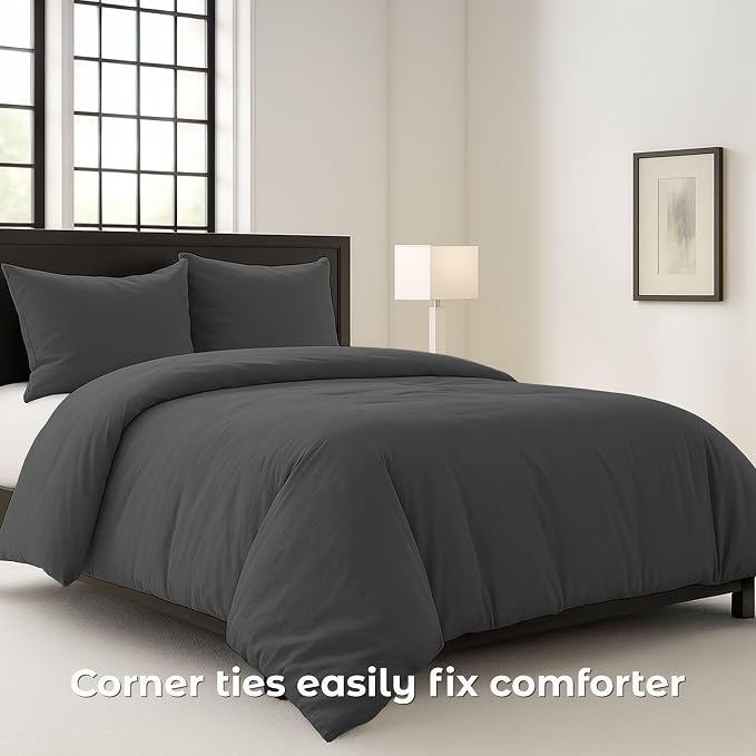 Pure Bedding Duvet Cover Twin/Twin XL Size - Image 5