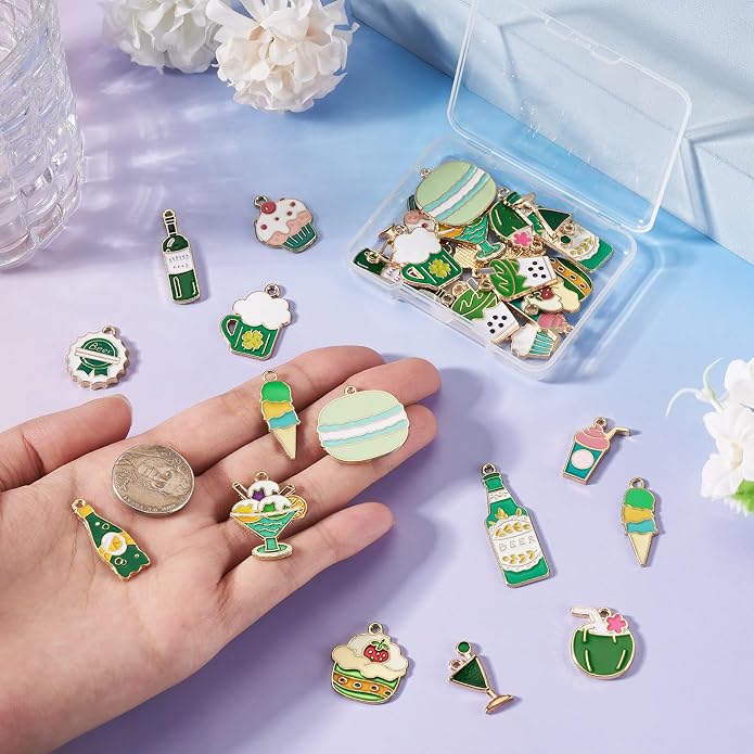 Enamel Food Charms Cute Assorted Food Pendants Sweet Dessert Charms - Image 5