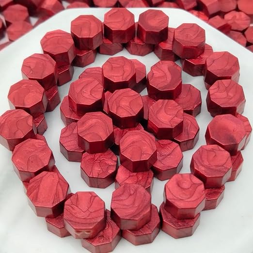300 Pcs Wax Seal Beads Wine Red, Atopbb Premium Sealing Wax Beads - Image 2