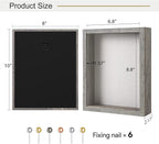 2 Packs 8x10 Shadow Box Frame - Image 6