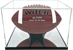Self-Assembly Acrylic Football display case by WANLIAN