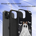 Case for iPhone 14 Plus, Scratch Resistant Hybrid Double Layer Hard Shell，Lace - Image 2