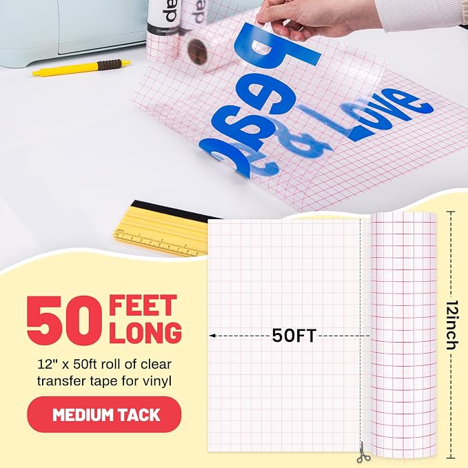 TECKWRAP Clear Vinyl Transfer Tape - Image 2