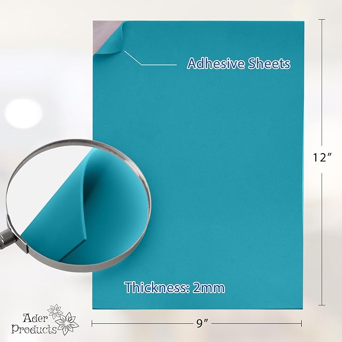 Adhesive Light Blue EVA Foam Sheets - Image 2