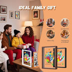 VidwanHome Family Handprint & Hand Casting Kit – DIY Keepsake Frame, Wooden - Image 6
