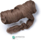 Llama Wool roving, 1 lb. Best for Needle Felting, handcrafts and Spinning. - Image 5
