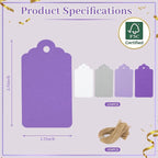 SallyFashion 170PCS Gift Tags - Image 6