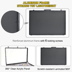 Trade Show Display Case – 34"x22" Large Aluminum Locking Tabletop Showcase - Image 4