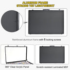 Trade Show Display Case – 34"x22" Large Aluminum Locking Tabletop Showcase - Image 4