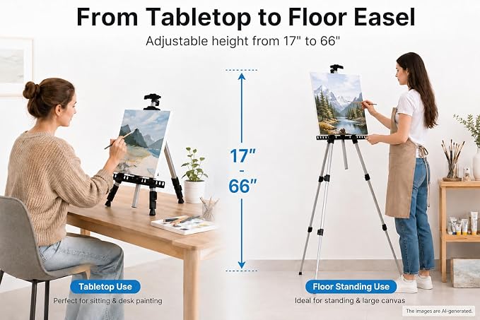 Art Easel Stand for Painting and Sign - Image 3