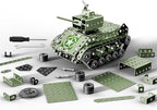 Lucky Doug STEM Building Projects Model Army Tank Set - Image 4
