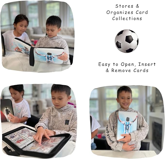 Soccer Card Binder 440 Pockets- Waterproof Trading Card Album - Image 7
