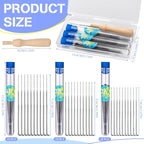 Yizzvb 30 PCS Needle Felting Needles, 3 Sizes Wool Felting Needles, Needle - Image 2