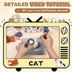 Mayboos 6 Pcs Needle Felting Kit, Animal Needle Felting Beginner Kits Wool Felt - Image 6