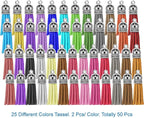 Selizo 100Pcs Key Chain Rings Bulk - Image 2