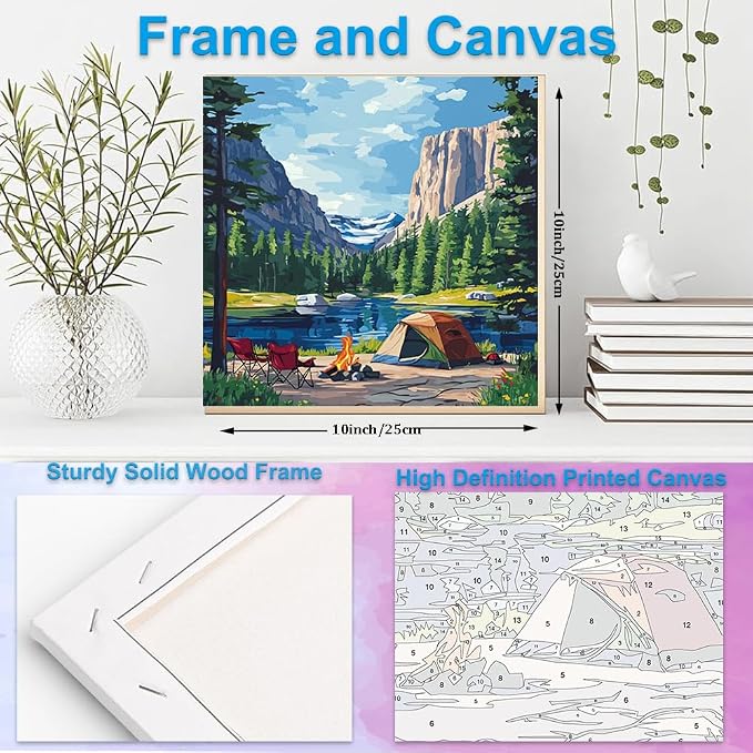 Artunion Framed Paint by Numbers Kit - Image 5