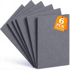 Grey Stiff Felt Sheets 2mm Thick by Grainear