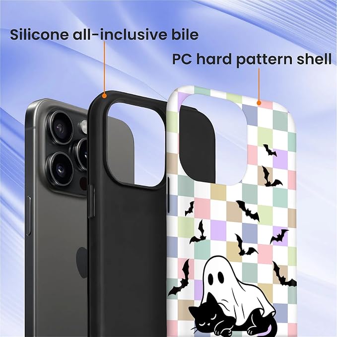 Case for iPhone 15 Pro Max, Scratch Resistant Hybrid Double Layer Hard - Image 2