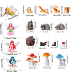 20Pcs Fairy Garden Accessories, Miniature Garden Ornaments Landscape - Image 7