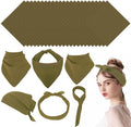Suhine 100% Cotton Solid Bandanas Blank Bandanas Multifunctional Headband Scarf by Suhine