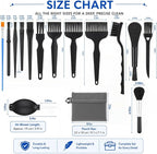 15 Pcs Anti Static Model Cleaning Brush Kit Dusting Tool Set - Image 2