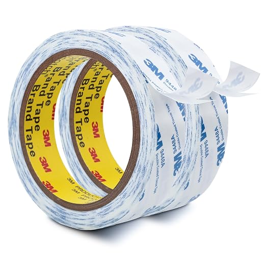 3M Double Sided Tape 1"×32.8Ft 2 Pack 9448A Double Coated Tissue Tape | Strong by 3MFullRangeProducts