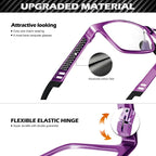 ANYLUV Blue Light Blocking Glasses Men Computer Gaming Glasses Lightweight - Image 3