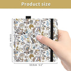 5x5 Handy Portable Handmade Cloth Fabric Hardcover Sewing Binding Travel - Image 2