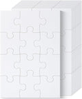 Mr. Pen- Blank Puzzle, 10 Pack, 12 Pieces/Pack, 5.5" x 8.1" | Blank Puzzles to by MrPen
