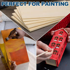 MECCANIXITY 3 Pcs Basswood Sheets 11.8 x 7.8 x 1/16 Inch Unfinished Wood Boards - Image 6