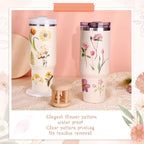 80 Pieces Natural Scrapbooking Stickers, Self-Adhesive Flower Stickers - Image 3