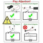 EUDAX 6 Set DC Motors Kit, Mini Electric Hobby Motor 3V -12V 25000 RPM Strong - Image 2