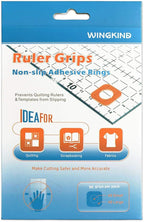 Wingkind Non-Slip Grips for Quilting Rulers, Quilting Templates-96 Pieces/Pkg by WINGKIND