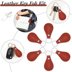 Taiyin 30 Pcs Leather Key Fob Kit - Image 6