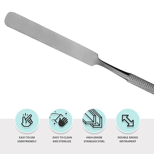 SURGICAL ONLINE Metal Spatula 5 pcs Set Kit Tools - Image 3