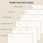 2026 Planner - Undated Monthly, Weekly & Daily Planner - Image 6