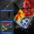 Case for Samsung Galaxy S26 Ultra Case, Vintage Floral Girly Design- Hybrid - Image 4