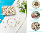 Turquoise Star Beads Bulk for Jewelry Making 300pcs 8 * 12mm White Natural - Image 3
