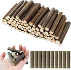 100PCS Craft Sticks, 4 Inch Long Natural Driftwood, 0.2-0.3 Inch in Diameter by Unknown